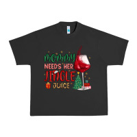 Pigment Black mommy needs her jingle juice Urban Heavy Tee - MaliasSmallBusiness