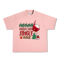Salmon mommy needs her jingle juice Urban Heavy Tee - MaliasSmallBusiness
