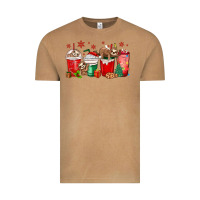 Vintage Camel christmas sloth coffee cups Vintage Tee - MaliasSmallBusiness