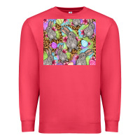 Cardinal Easter bunnys eggs Premium Sweatshirt - OliviaCreatesArt