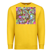 Lemon Easter bunnys eggs Premium Sweatshirt - OliviaCreatesArt