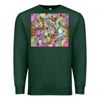 Sports Green Easter bunnys eggs Premium Sweatshirt - OliviaCreatesArt