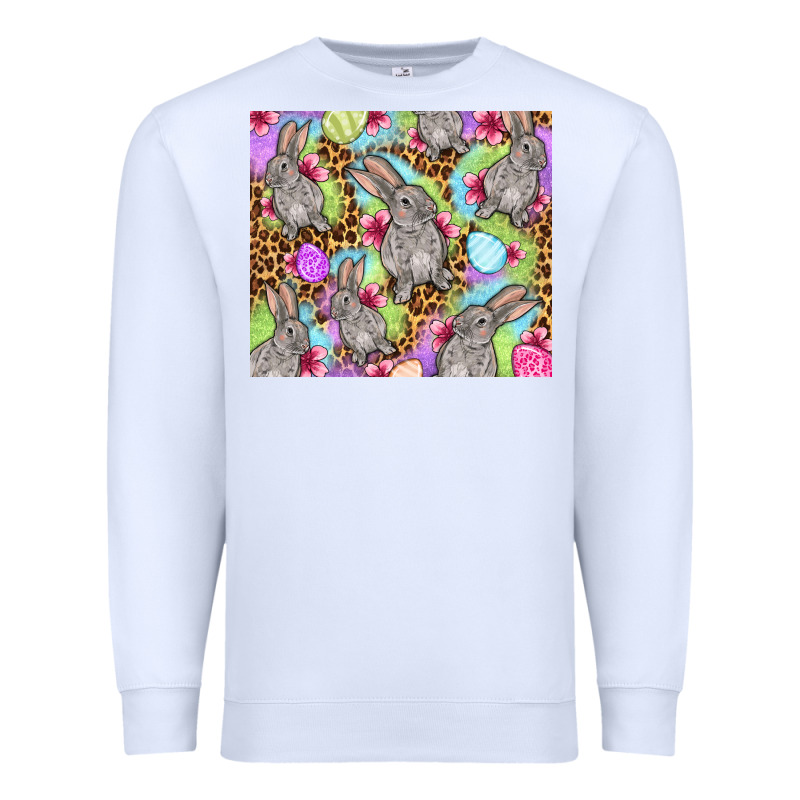 Easter Bunnys Eggs Premium Sweatshirt by OliviaCreatesArt | Teevron