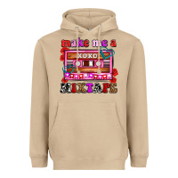 Mushroom make me a mixtape olivia Heavyweight Hoodie - OliviaCreatesArt