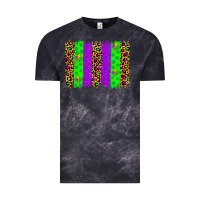 Cloud Black mardi gras brush stoke Vintage Tee - JahusDesignShop