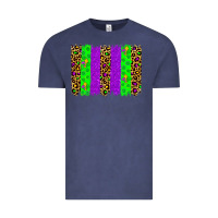 Vintage Denim mardi gras brush stoke Vintage Tee - JahusDesignShop