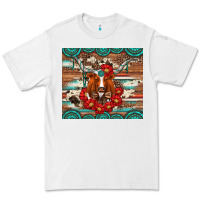 White longhorn with gemstone Premium Tee - Artiststas