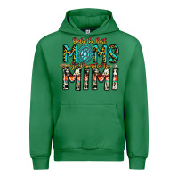 Emerald Only The Best Moms Get Promoted To Mimi Urban Hoodie - CowhideDigitalArt