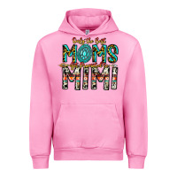 Fuchsia Pink Only The Best Moms Get Promoted To Mimi Urban Hoodie - CowhideDigitalArt