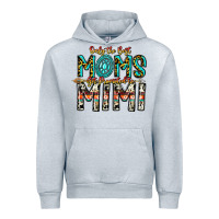 Heather Grey Only The Best Moms Get Promoted To Mimi Urban Hoodie - CowhideDigitalArt