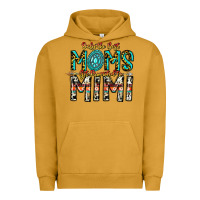 Pigment Peanut Butter Only The Best Moms Get Promoted To Mimi Urban Hoodie - CowhideDigitalArt
