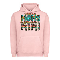 Pigment Salmon Only The Best Moms Get Promoted To Mimi Urban Hoodie - CowhideDigitalArt