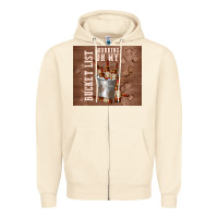 Sandshell working on my bucket list Zipper Hoodie - TumblerDesignByShophia