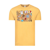 Vintage Mustard nurse Vintage Tee - MaliasSmallBusiness