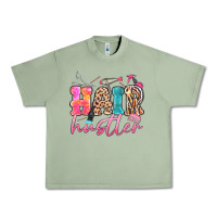 Oil Green hair hustler Urban Heavy Tee - MaliasSmallBusiness