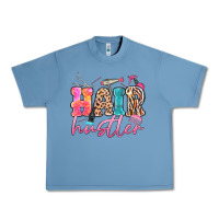 Pebble Blue hair hustler Urban Heavy Tee - MaliasSmallBusiness