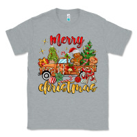 Heather Grey merry christmas gingerbread truck Classic Tee - MaliasSmallBusiness
