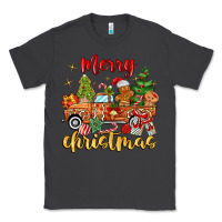 Smoke merry christmas gingerbread truck Classic Tee - MaliasSmallBusiness