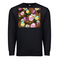 Black Easter rabbit eggs Premium Sweatshirt - OliviaCreatesArt
