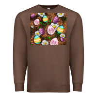 Chestnut Easter rabbit eggs Premium Sweatshirt - OliviaCreatesArt