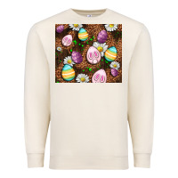 Sandshell Easter rabbit eggs Premium Sweatshirt - OliviaCreatesArt