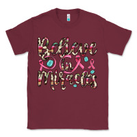 Burgundy believe in miracles Classic Tee - JahusDesignShop