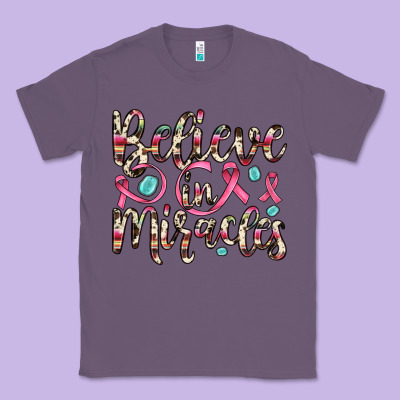 Believe In Miracles Classic Tee Designed By Jahusdesignshop