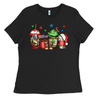 Black army Christmas coffee Ladies Tee - Jasminsmagicworld