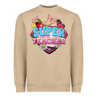 Mushroom super teacher Heavyweight Sweatshirt - BarkalooDesign