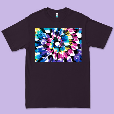 Tie Dye Colourful Race Flag Background 3200x2400 Premium Tee Designed By Adodesignshop