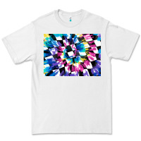 White tie dye colourful race flag background 3200x2400 Premium Tee - AdoDesignShop