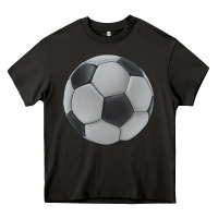 Asphalt soccer ball Heavy Core Tee - JahusDesignShop