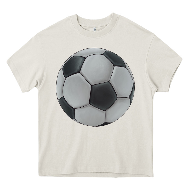 Soccer Ball Heavy Core Tee by JahusDesignShop | Teevron