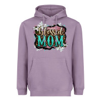 Lavender blessed mom Heavyweight Hoodie - OliviaCreatesArt