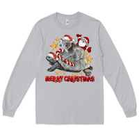 Moon Dust Merry Christmas Tortoise And Koala Long Sleeve Tee - LillyAllenDesigns