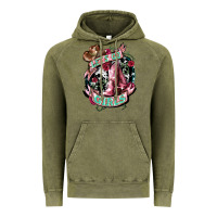 Vintage Olive lets go girls cowboy boots cowgirl Vintage Hoodie - NancyCooperArtShop