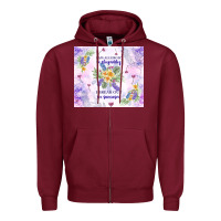 Burgundy i am allergic to stupidity Zipper Hoodie - TumblerDesignByShophia