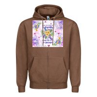Chestnut i am allergic to stupidity Zipper Hoodie - TumblerDesignByShophia