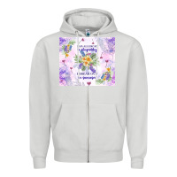 Dove Grey i am allergic to stupidity Zipper Hoodie - TumblerDesignByShophia