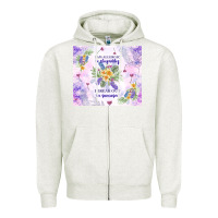 Oatmeal Heather i am allergic to stupidity Zipper Hoodie - TumblerDesignByShophia