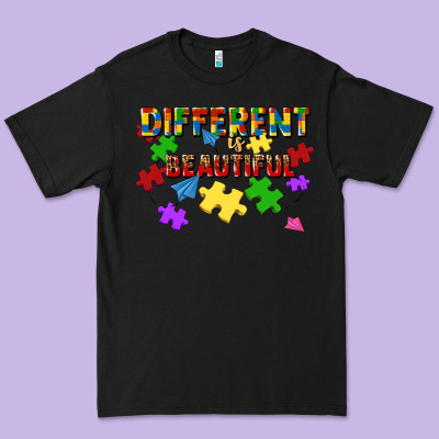 Different Is Beautiful Premium Tee Designed By Jahusdesignshop