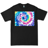 Black tie dye background colourful leopard 2 3200x2400 Premium Tee - AdoDesignShop