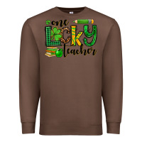 Chestnut St. Patrick's One lucky Teacher Premium Sweatshirt - OliviaCreatesArt