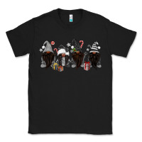 Black grey christmas afro gnomies Classic Tee - MaliasSmallBusiness