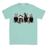 Grey Christmas Afro Gnomies Classic Tee | Teevron