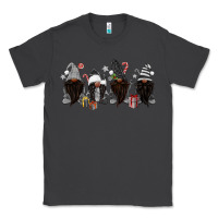 Smoke grey christmas afro gnomies Classic Tee - MaliasSmallBusiness