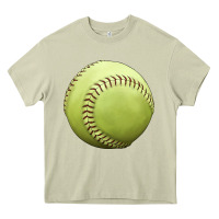 Mossy softball ball Heavy Core Tee - JahusDesignShop