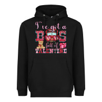 Black i've got a bus full of valentine Heavyweight Hoodie - OliviaCreatesArt
