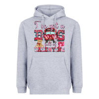 Heather Grey i've got a bus full of valentine Heavyweight Hoodie - OliviaCreatesArt