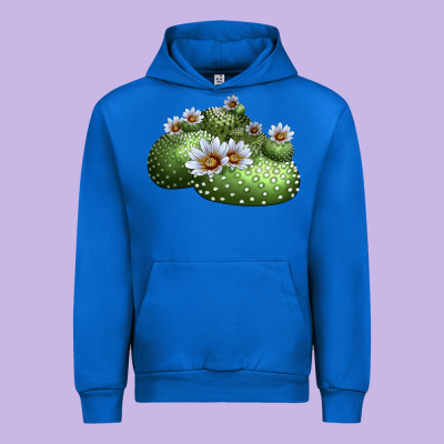 Blossfeldia Cactus Urban Hoodie Designed By Lillyallendesigns